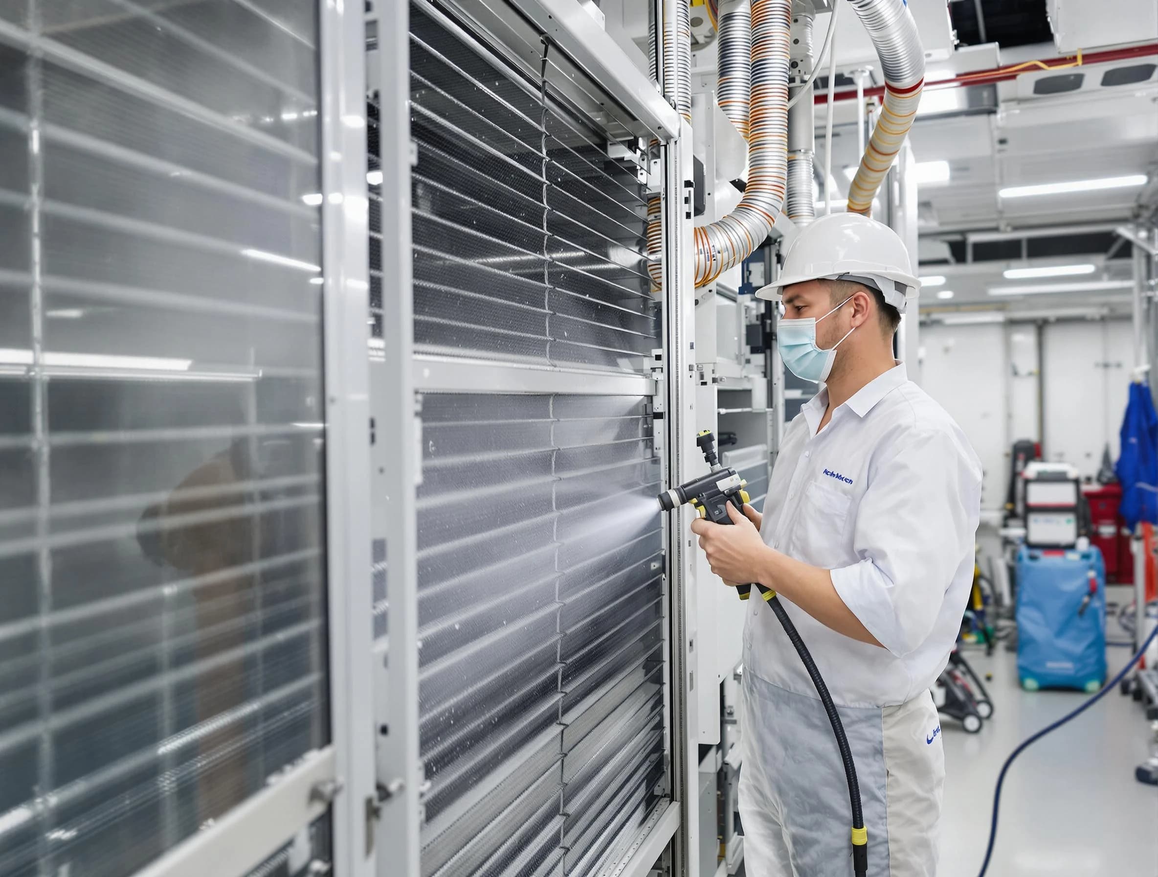 Professional AC coil cleaning by Thompson's Station Air Duct Cleaning in Thompson's Station