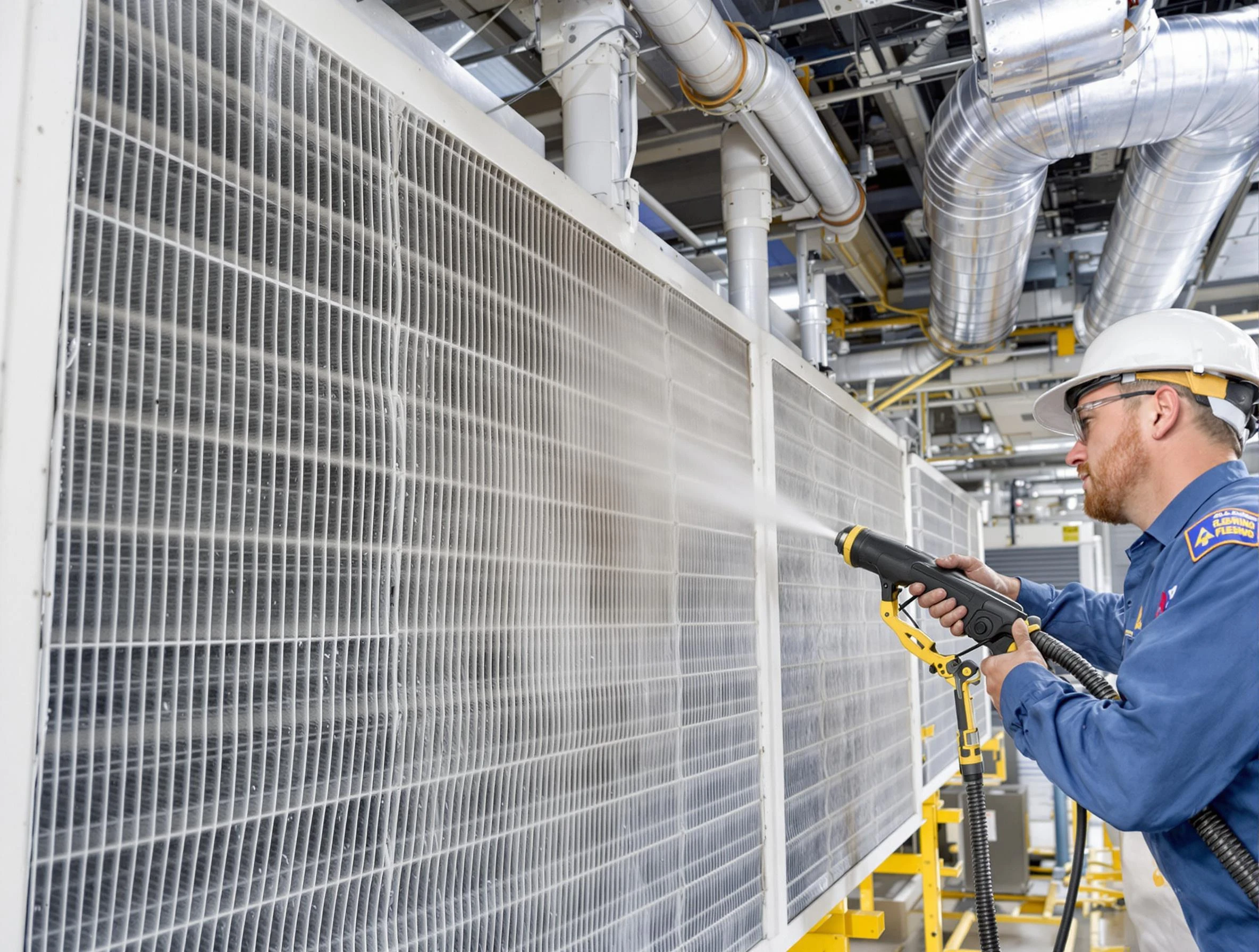 Professional commercial coil cleaning by Thompson's Station Air Duct Cleaning in Thompson's Station