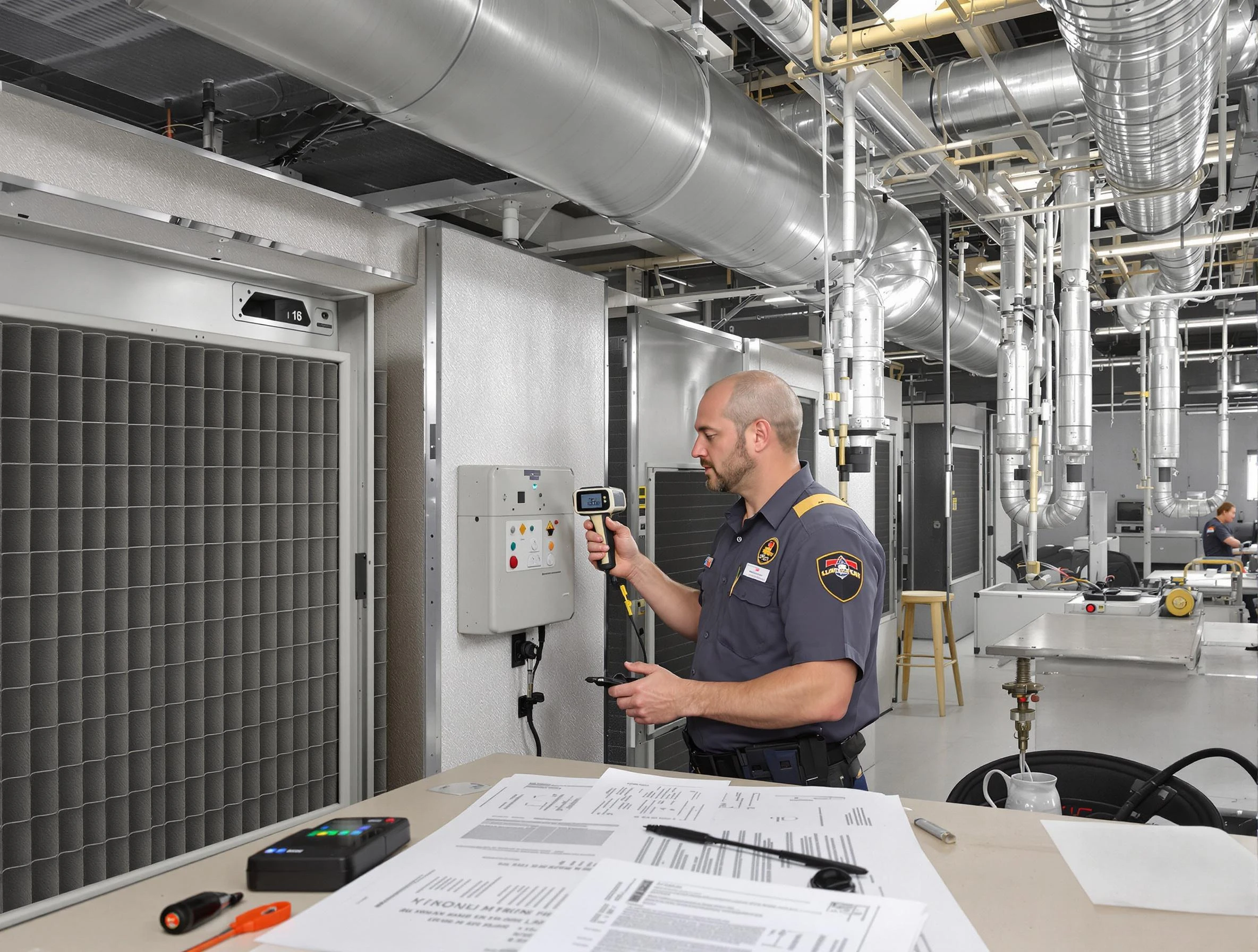 Professional filter system inspection by Thompson's Station Air Duct Cleaning in Thompson's Station